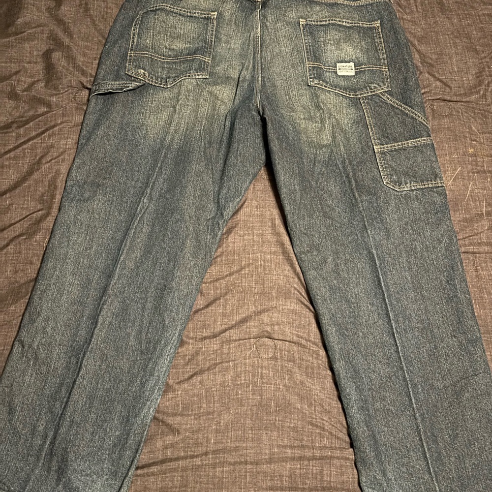 Signature by Levi Strauss Relaxed Fit Jeans - Blue
